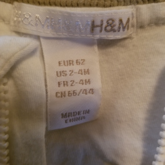H & M velour hoodie - Picture 3 of 3